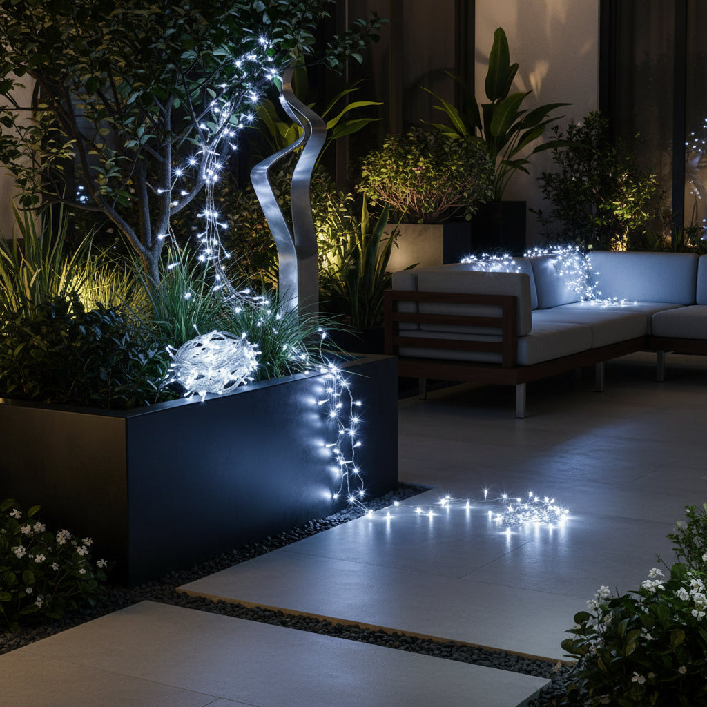 10m string fairy light 220V plug connection