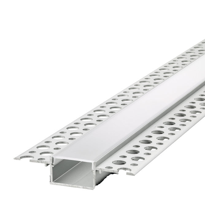 55mm x 20mm x 13mm Surface LED Aluminum Channel Drywall Profile - 3 meter.