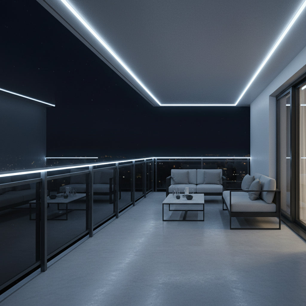 100M 220V 12CM Cuttable COB LED Strip Light.