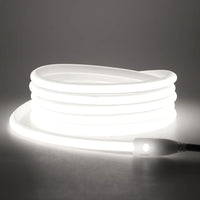 220V 8MM 10CM cuttable ultra bright neon COB strip light per meter for ceiling, outdoor, and decorative LED lighting applications by Mr Smart Lighting Company.