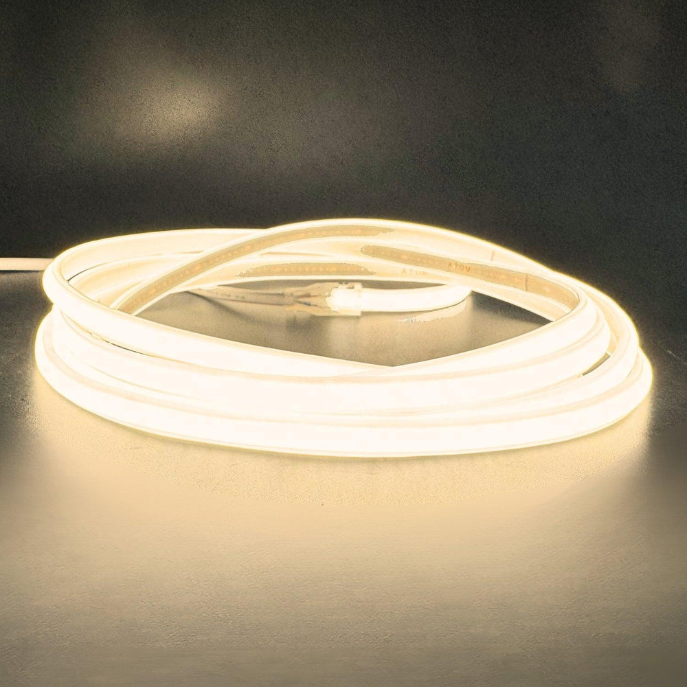 220V 8MM 10CM Cuttable ultra bright Neon COB strip light per meter.
