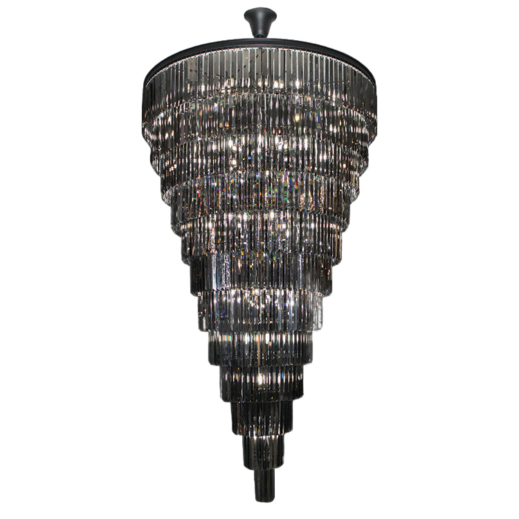 K-Light KLCH-6515/34-BL 230v 40W E14 GRANDIOSE Crystal Chandelier.