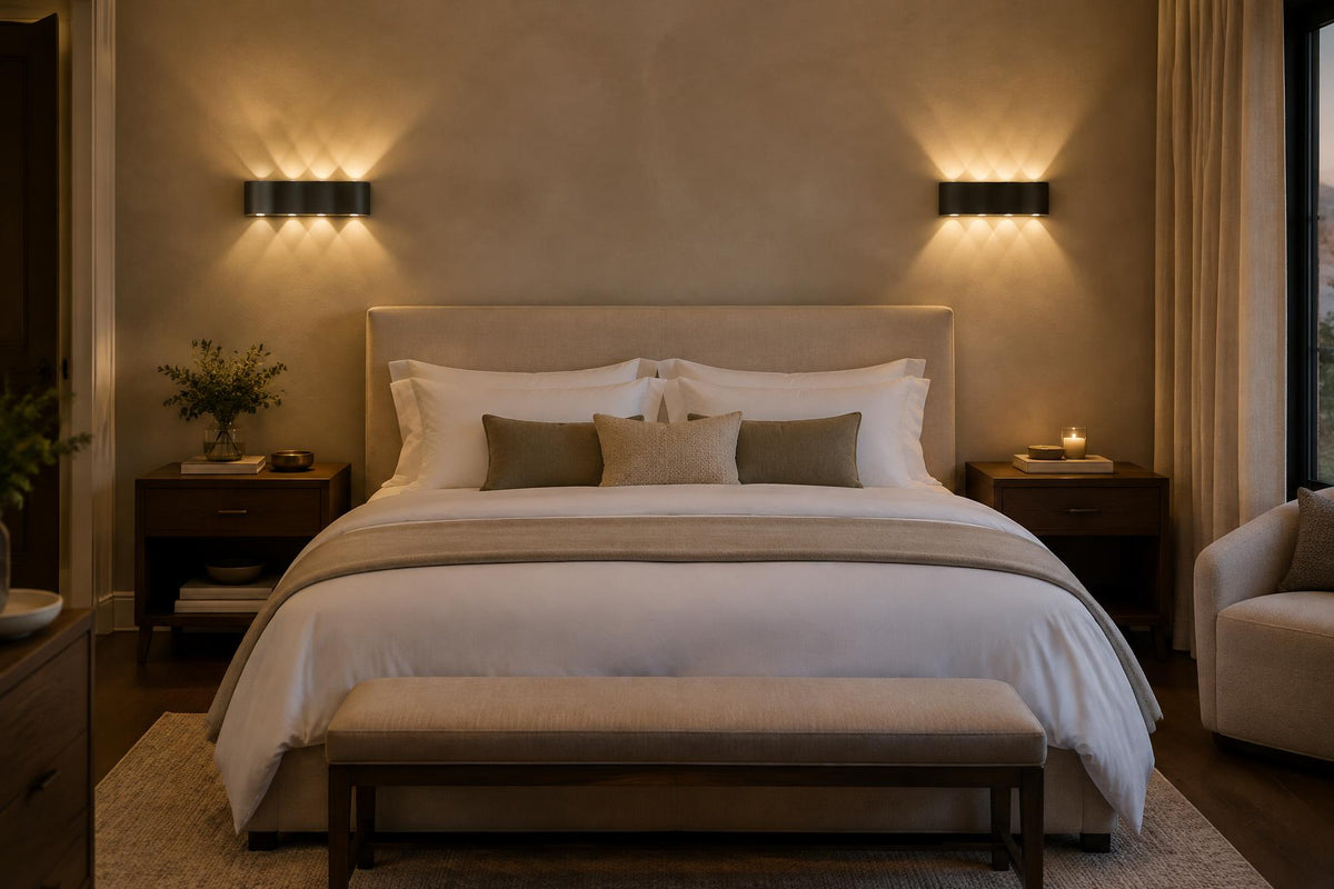 2405 WW Wall Lamp-3000K-IP54-(2 Years Warranty)-Modern Bedroom/Wall mounted-Mr Smart Lighting Company.