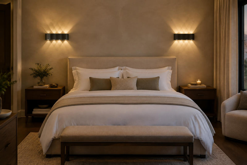2405 WW Wall Lamp-3000K-IP54-(2 Years Warranty)-Modern Bedroom/Wall mounted-Mr Smart Lighting Company.