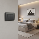 2 Lever 1 Way Switch - Silver.