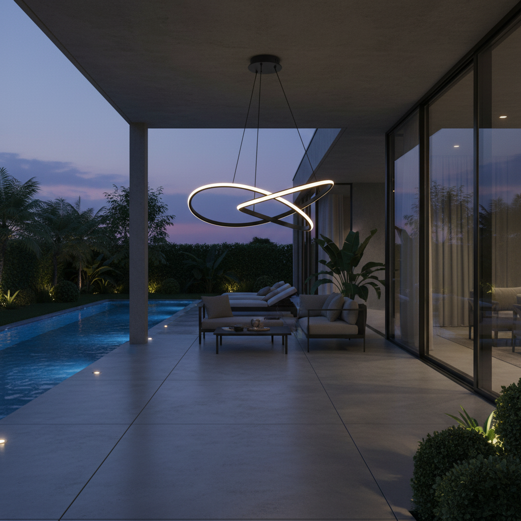 2 ring LED Pendant Lamp - BQ-CD471.