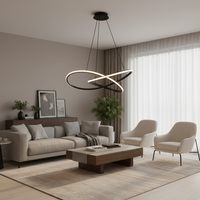 2 ring LED Pendant Lamp - BQ-CD471.