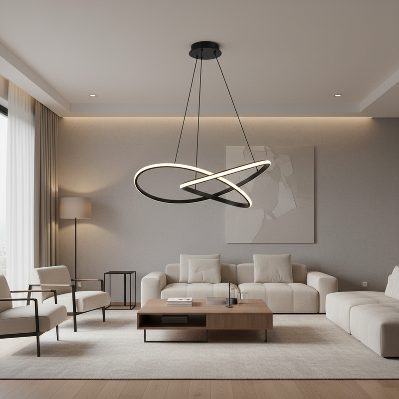 2 ring LED Pendant Lamp - BQ-CD471.