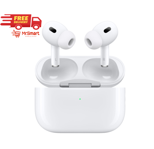 Apple Generic AirPods Pro (2nd Gen) with MagSafe & Lightning Charging Case.