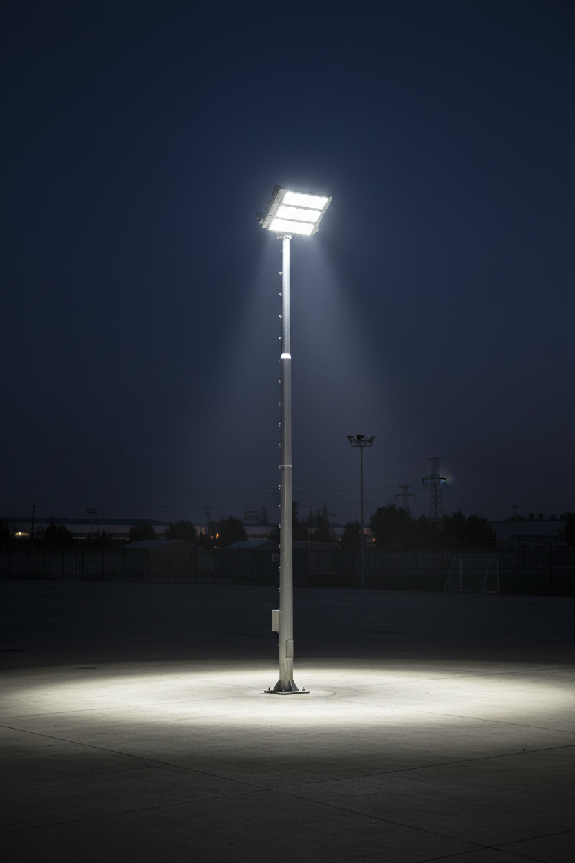 300W High mast Heavy Duty LED modular commercial flood light - IP66 - 3 Years Warranty.