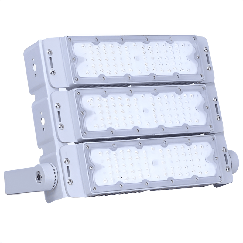 300W High mast Heavy Duty LED modular commercial flood light - IP66 - 3 Years Warranty.