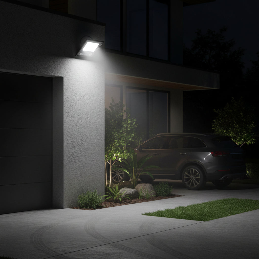 30W Day/Night LED sensor Flood light-IP66-6500K.