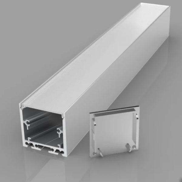35mm x 35mm 3M Surface Mount Aluminum Channel for LED Strip Lights.