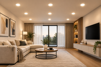 3W LED Round Panel Light.