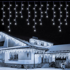 Cool white 3M x 0.5M Curtain fairy lights ( icicle light).