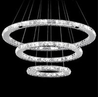 3 Rings Crystal Adjustable Color Changing Pendant Light. - Mr.Smart SA's Best Online Shopping Store