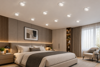 3W LED ceiling lamp.