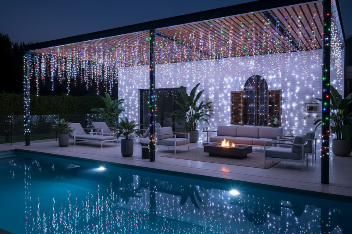 3m x 3m Curtain/icicle Fairy Light.