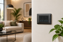 4 Lever 1 Way Switch - Black.