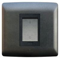 50A 2 Pole stove isolator - Black.