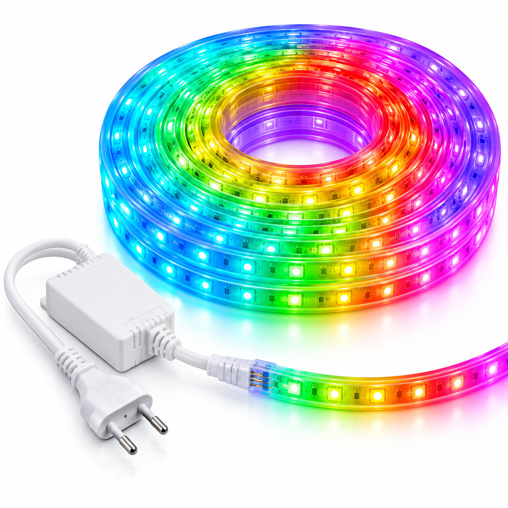 50M- LED RGB/Multicolor Strip Light 220V.