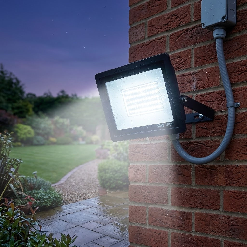 50W_LED_Slim_Flood_Light_180361_Waterproof_Outdoor_LED_Flood_Light-2_Years_Warranty-COURTYARD