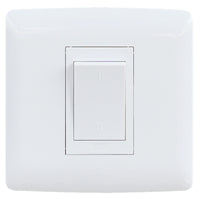 50A 2 Pole stove isolator - White.