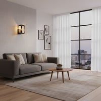 Eurolux Bhok Square Ali Outdoor Post Top with Clear Glass-O667