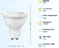 5W GU10 Cool White Downlight Globe - Mr.Smart SA's Best Online Shopping Store