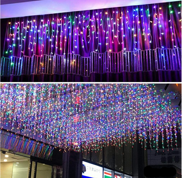 5M x 1.5M Curtain/icicle Fairy Light.