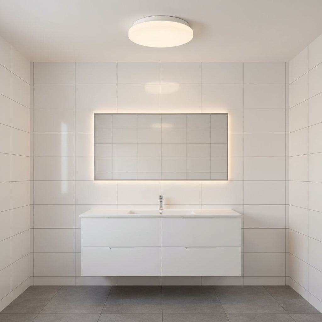 Eurolux  Classic Shimmer Ceiling Light White LED-C750