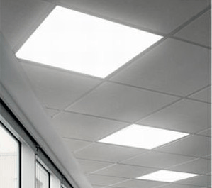 Pack of 2 - 600x600mm 42W LED panel light.