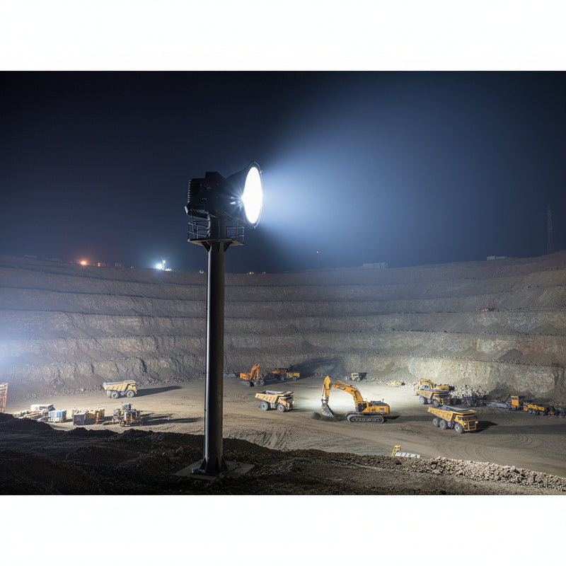 200W High bay industrial LED flood light.