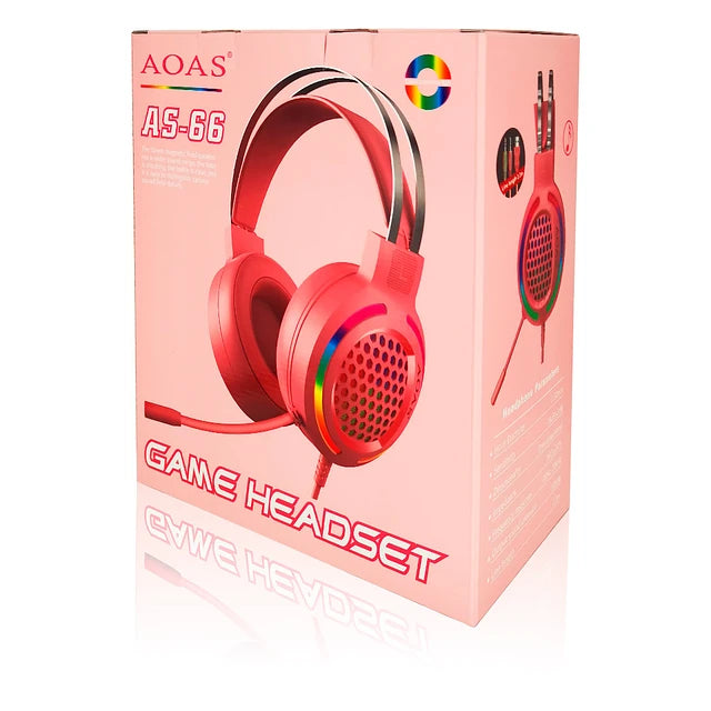 AOAS AS-66 E-Sports Gaming Headphones. - Mr.Smart SA's Best Online Shopping Store.