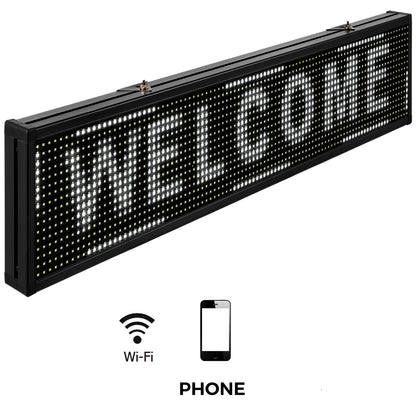 Smart  White LED Panel Notice Board (message board). Mr.Smart SA's Best Online Shopping Store.