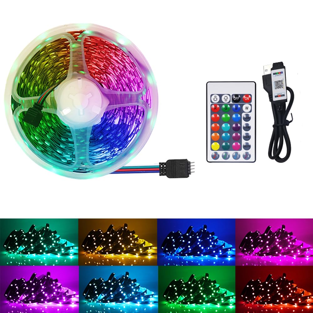 Mobile app operated Smart Led RGB/Multicolor Strip-light-5M. - Mr.Smart SA's Best Online Shopping Store