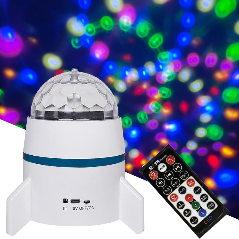 Rocket lamp with Bluetooth speaker.