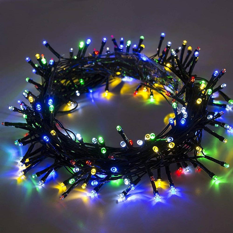 String Fairy Light 50M 220V warm white outdoor setup