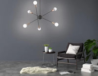 6 light Sputnik chandelier - 80435/6X.