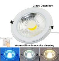 Modern 12W Glass COB Color Changing Downlight. - Mr.Smart SA's Best Online Shopping Store