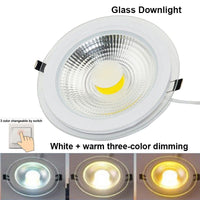 Modern 12W Glass COB Color Changing Downlight. - Mr.Smart SA's Best Online Shopping Store