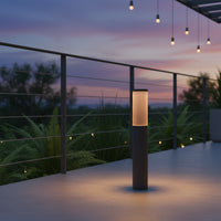 Eurolux Salle Bollard Black E27-O660