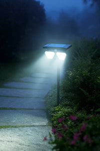 Eurolux Solar Spot/Spike Light Combo Black LED-O675