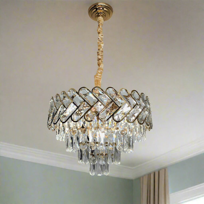 LED crystal pendant light-930.