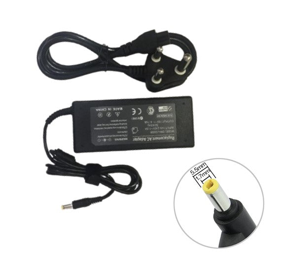 MS Replacement ACER Laptop Charger 19.2V4.7A 5.5*1.7mm.