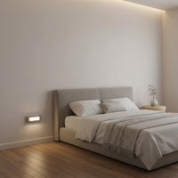 B162SC Rectangle Stainless Steel LED Footlight Plain including 12x0.12W LED's.