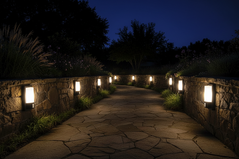 OUTDOOR WALL LIGHT-BH061 BLACK