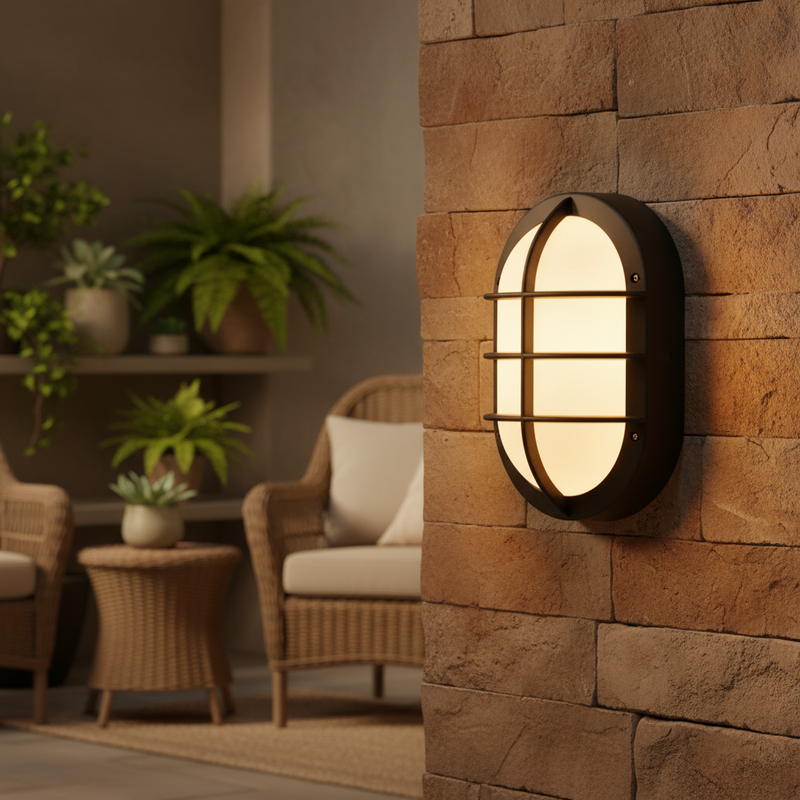 WALL LAMP-BH090 BLACK