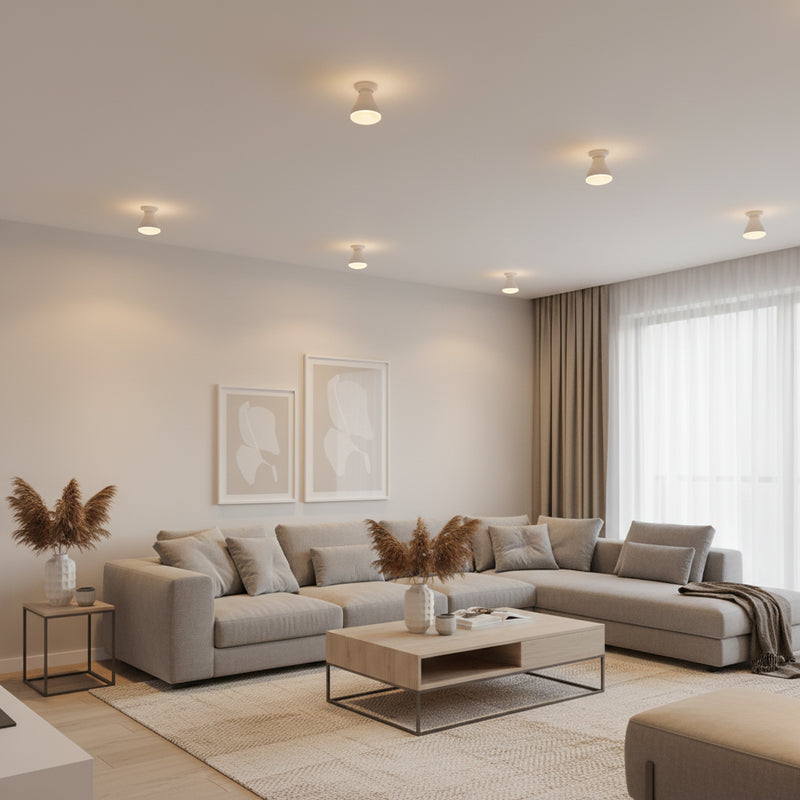 Radiant 7W GU10 4000K dimmable downlight globe - RLL121CW.
