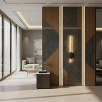 18W LED Wall Lamp - Silver.